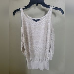 White House Black Market NWT Cold Shoulder Dolman sz XS